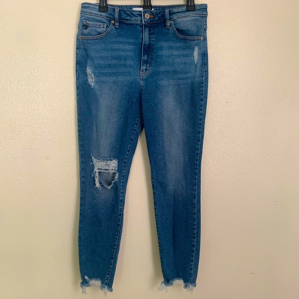 Kancan Distressed Skinny Jeans Size 13/30